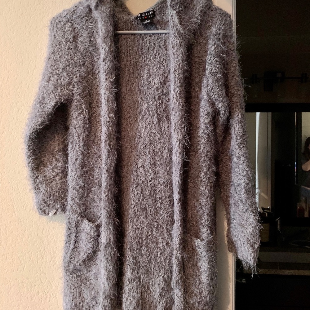 Fuzzy Cardigan